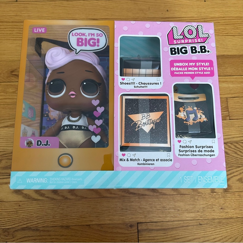 SOLD: LOL Surprise Big B.B. Doll with Accessories